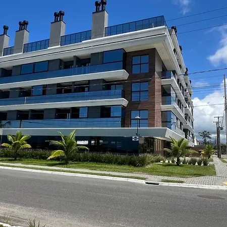 Studio 106 Pe Na Areia Smart Costa Azul! Matinhos Exterior foto